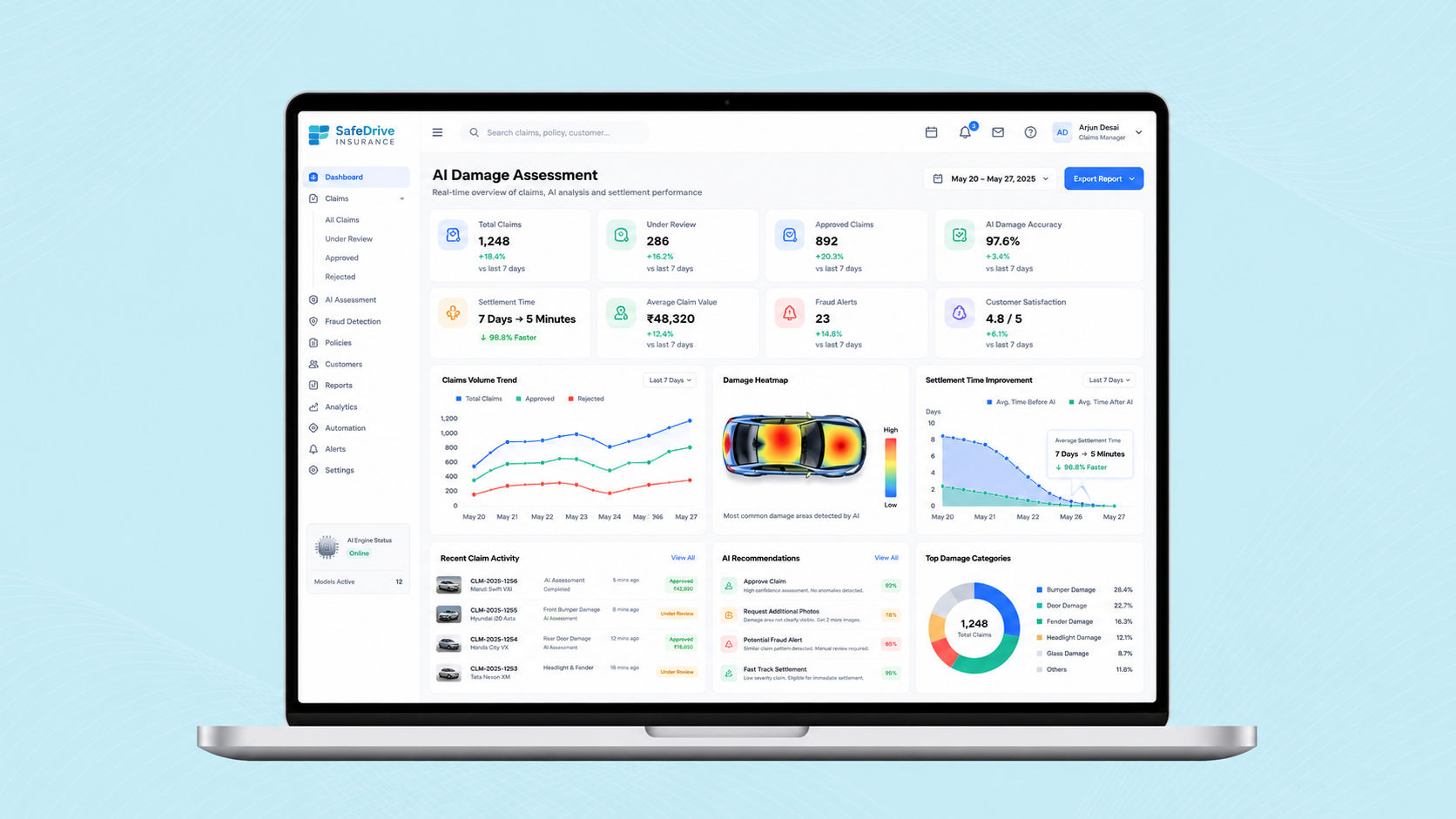 AI Motor Insurance Case Study: 7 Days to 5 Minutes