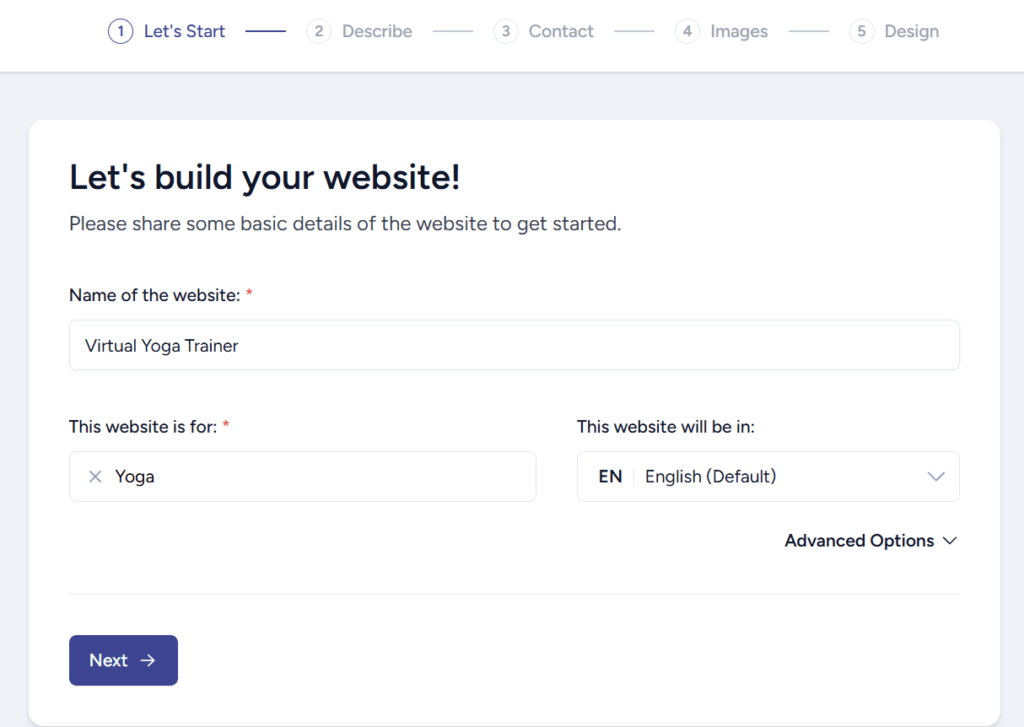 Generate a Real WordPress Site with ZipWP