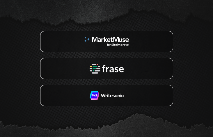 MarketMuse Frase WriterSonic