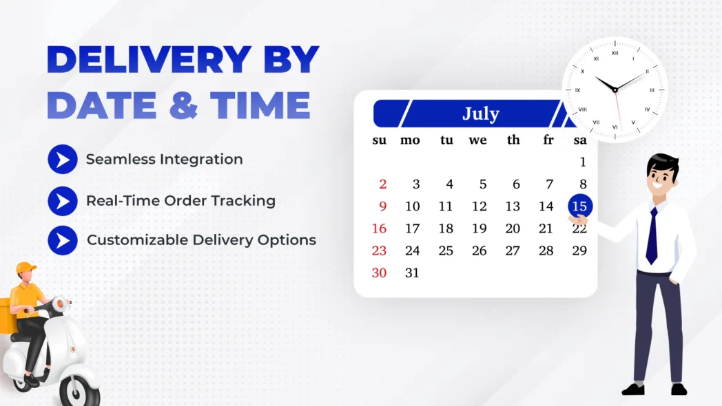 delivery by date & time