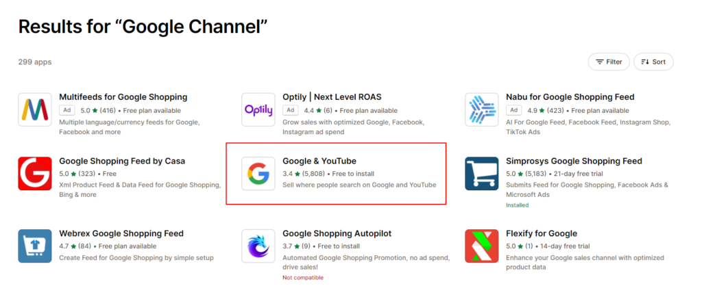 google channel app