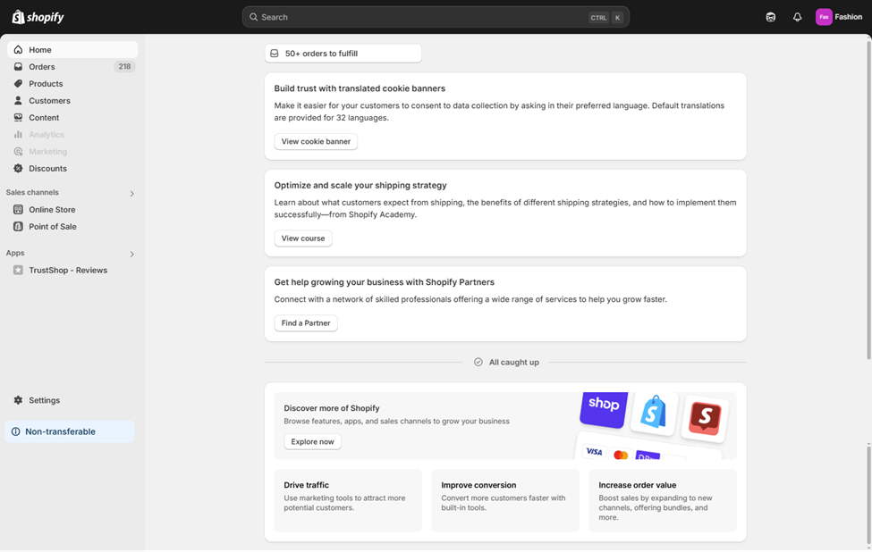 Admin Dashboard