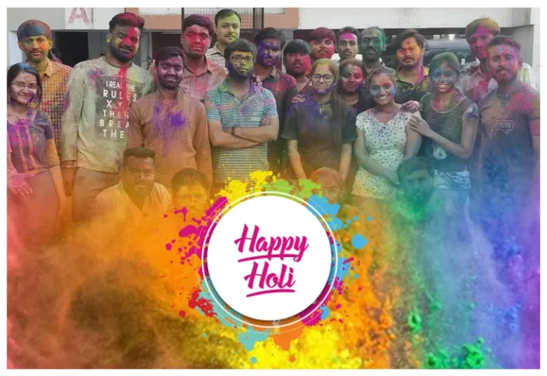 Holi at the office