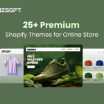 Top 25+ Premium Shopify Themes For Online Store (Updated 2025)