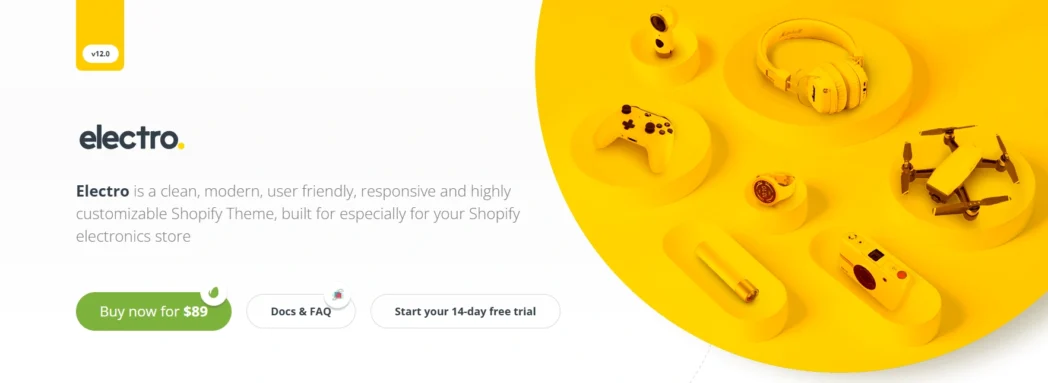 Electro Shopify Theme
