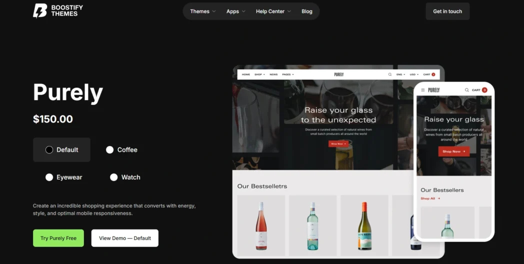 Purely Shopify Theme